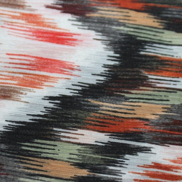 Silhoulettes Abstract Design Long Sleeve Tunic Length Top - Picture 11 of 13